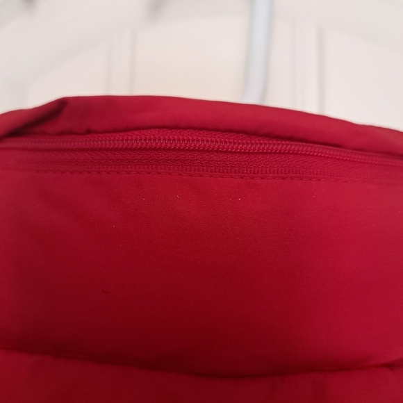 TEK GEAR zip jacket red blue white coastal golf spring lightweight hood men XL - Picture 7 of 10